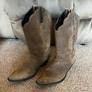 Authentic cowboy boots